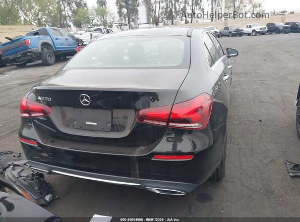 W1K3G4EB0NJ356286 2022 MERCEDES-BENZ A 220 Black 