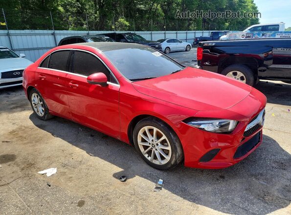 W1K3G4EB1LW047409 2020 MERCEDES-BENZ A Red წინა მარჯვენა