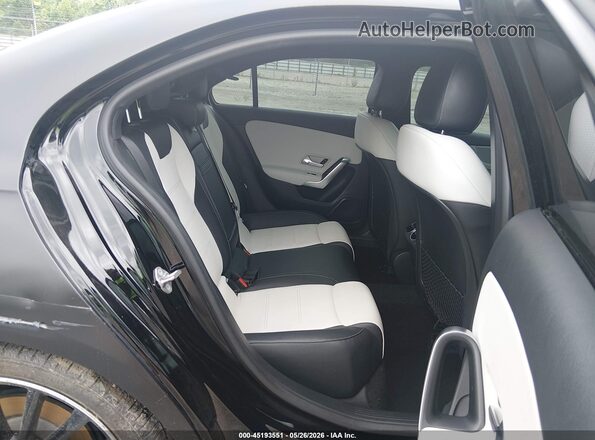 W1K3G4EB1MJ290796 2021 MERCEDES-BENZ A 220 Black VIN კოდის სტიკერის ხედი