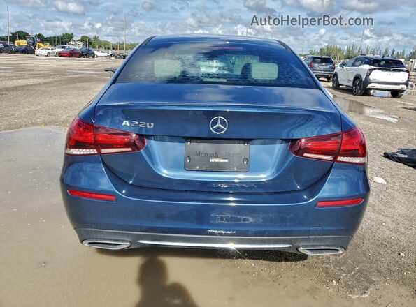 W1K3G4EB2MJ269326 2021 MERCEDES-BENZ A Blue Vista trasera