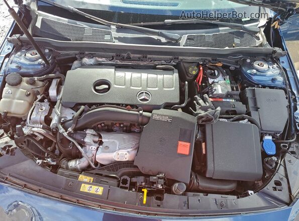 W1K3G4EB2MJ269326 2021 MERCEDES-BENZ A Blue Vista interior trasera