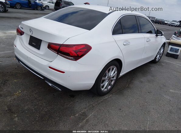 W1K3G4EB2MJ277362 2021 MERCEDES-BENZ A 220 Белый Задняя правая четверть
