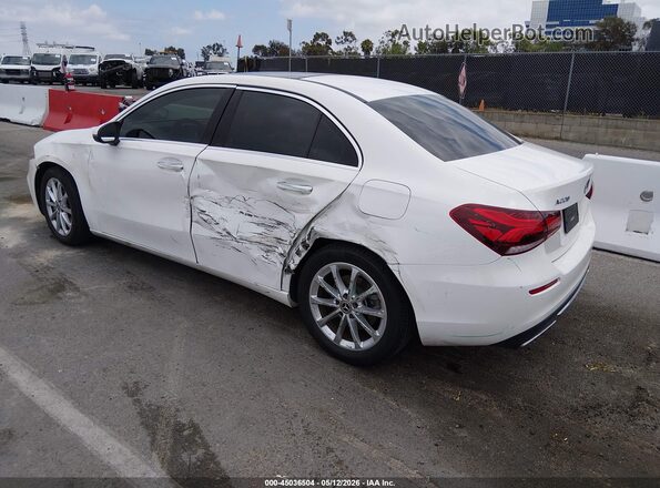 W1K3G4EB2MJ277362 2021 MERCEDES-BENZ A 220 Белый Задняя левая четверть