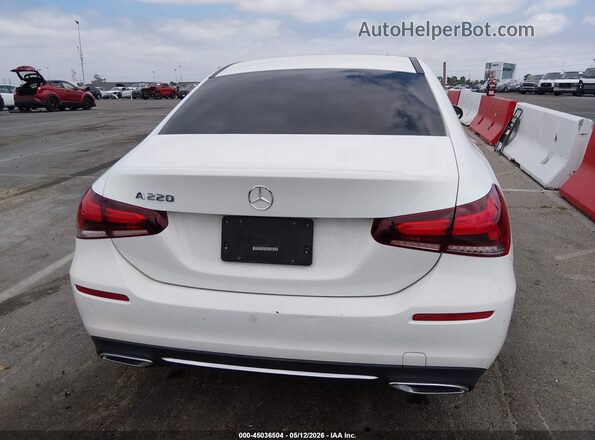 W1K3G4EB2MJ277362 2021 MERCEDES-BENZ A 220 Белый 