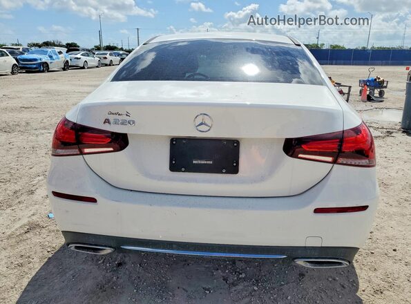 W1K3G4EB3MJ263647 2021 MERCEDES-BENZ A White 
