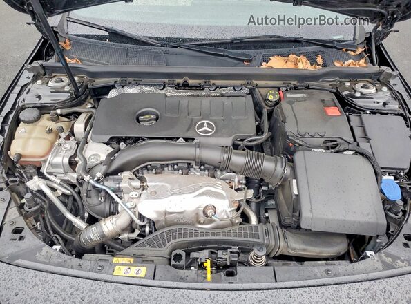 W1K3G4EB4MJ320485 2021 MERCEDES-BENZ A Black Vista interior trasera