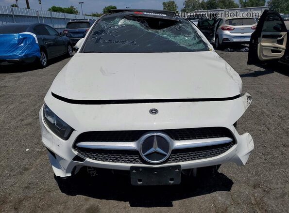W1K3G4EB4NJ325882 2022 MERCEDES-BENZ A White წინა ხედი