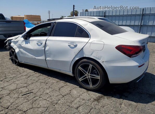 W1K3G4EB4NJ325882 2022 MERCEDES-BENZ A White უკანა მარცხენა