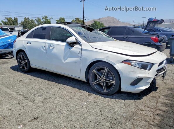 W1K3G4EB4NJ325882 2022 MERCEDES-BENZ A White წინა მარჯვენა