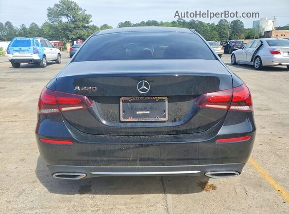 W1K3G4EB7NJ337069 2022 MERCEDES-BENZ A Black Rear view