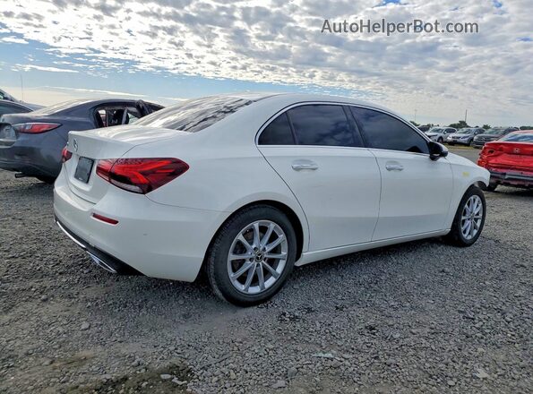 W1K3G4EB8LW046631 2020 MERCEDES-BENZ A White Trasero derecho