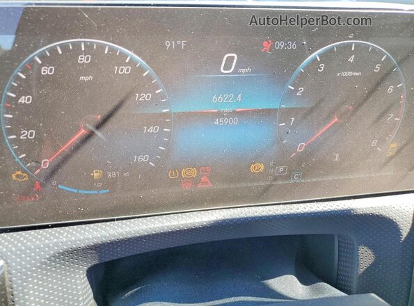 W1K3G4EB9MJ313452 2021 MERCEDES-BENZ A Черный 