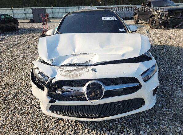 W1K3G4EB9NJ363639 2022 MERCEDES-BENZ A White Դիմացի տեսք