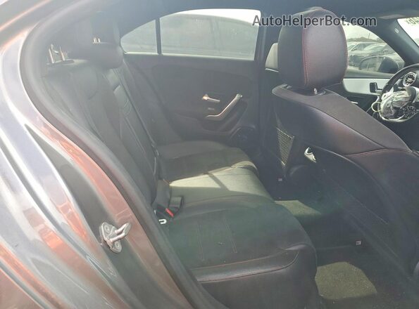 W1K3G4EBXMJ258882 2021 MERCEDES-BENZ A Black Rear seats view