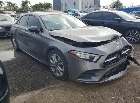 W1K3G4EBXMJ258882 2021 MERCEDES-BENZ A Black Front right