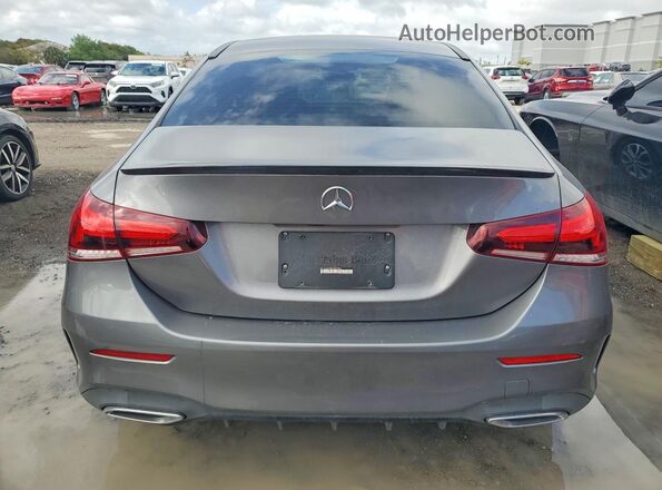 W1K3G4EBXMJ258882 2021 MERCEDES-BENZ A Black Rear view