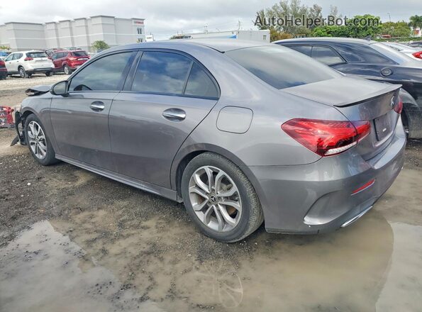 W1K3G4EBXMJ258882 2021 MERCEDES-BENZ A Black Rear left