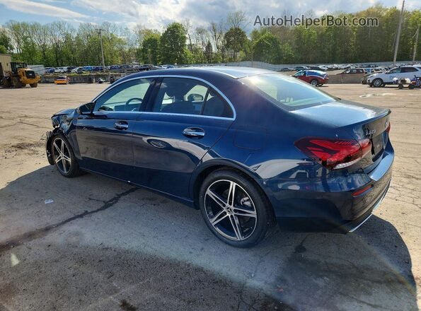 W1K3G4FB6MJ286239 2021 MERCEDES-BENZ A Синий 