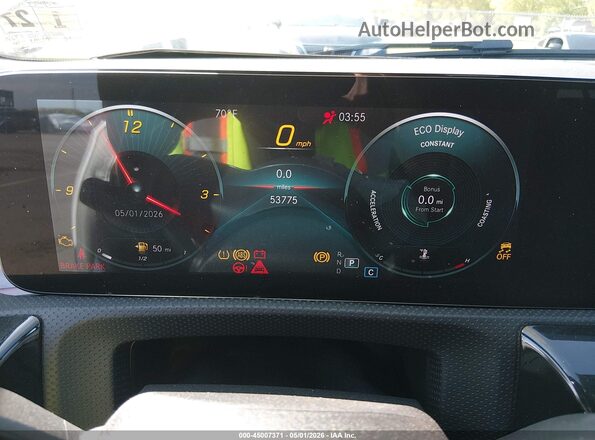 W1K3G4FB6NJ334856 2022 MERCEDES-BENZ A 220 White Հետևի նստատեղերի տեսք