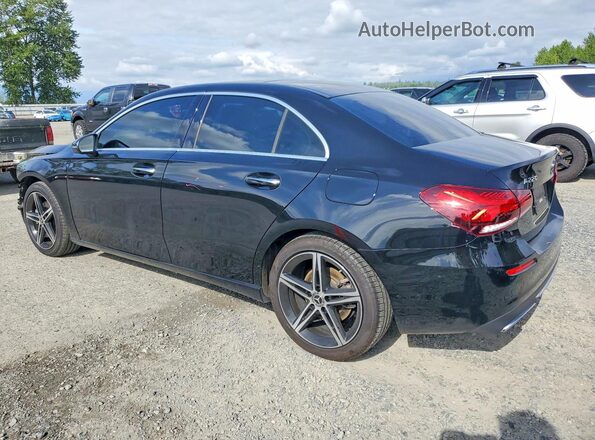 W1K3G4FB9NJ374641 2022 MERCEDES-BENZ A Black Задня ліва чверть