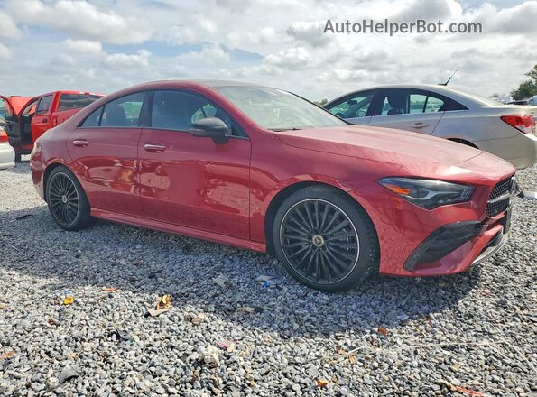 W1K5J4HB0RN454786 2024 MERCEDES-BENZ CLA-CLASS Red წინა მარჯვენა
