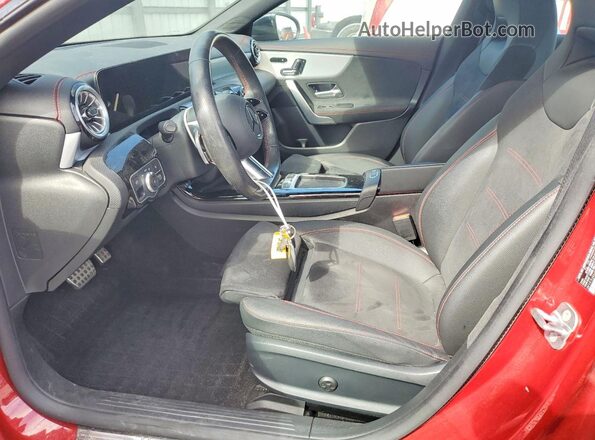 W1K5J4HB0RN454786 2024 MERCEDES-BENZ CLA-CLASS Red წინა სალონის ხედი