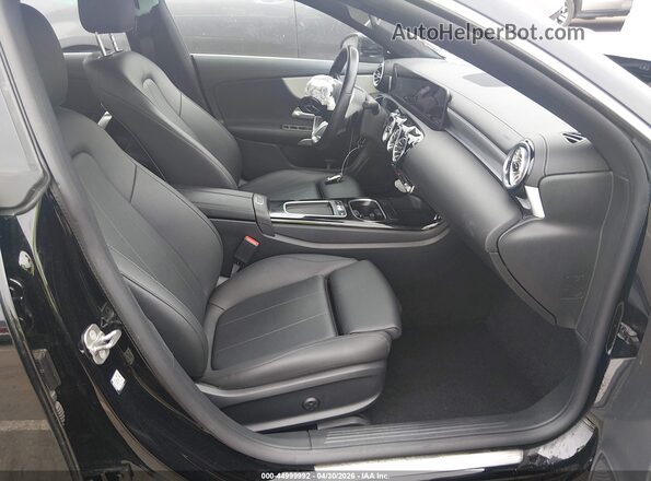 W1K5J4HB2SN519644 2025 MERCEDES-BENZ CLA-CLASS Black წინა სალონის ხედი
