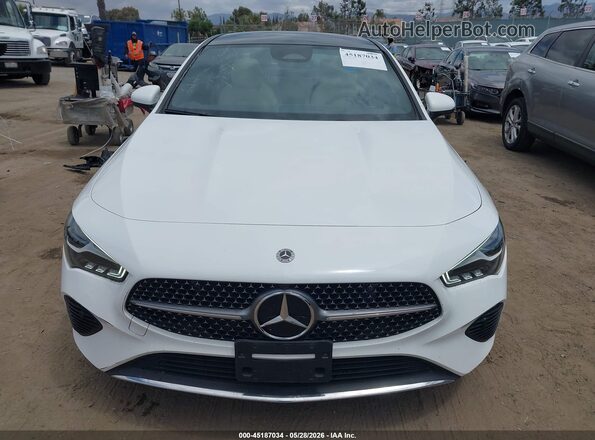 W1K5J4HB3RN455446 2024 MERCEDES-BENZ CLA-CLASS White Вид щитка приладів