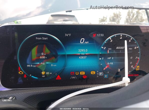 W1K5J5DB8LN084528 2020 MERCEDES-BENZ AMG CLA 45 Dark Blue Հետևի նստատեղերի տեսք
