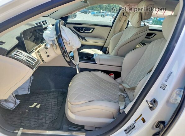 W1K6G6KB4RA288058 2024 MERCEDES-BENZ S White Widok wnętrza z przodu