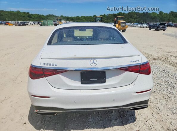 W1K6G6KB4RA288058 2024 MERCEDES-BENZ S White Widok z tyłu