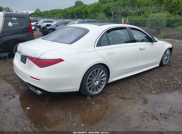 W1K6G6KB7PA200911 2023 MERCEDES-BENZ S-CLASS White Trasero derecho
