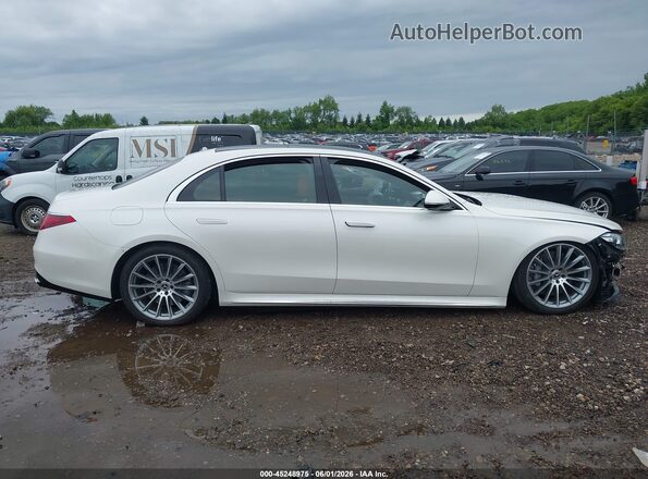 W1K6G6KB7PA200911 2023 MERCEDES-BENZ S-CLASS White Vista interior trasera