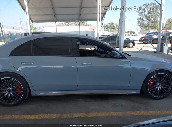 W1K6G8CB0RA271865 2024 MERCEDES-BENZ AMG S 63 E Серый Вид задней части салона