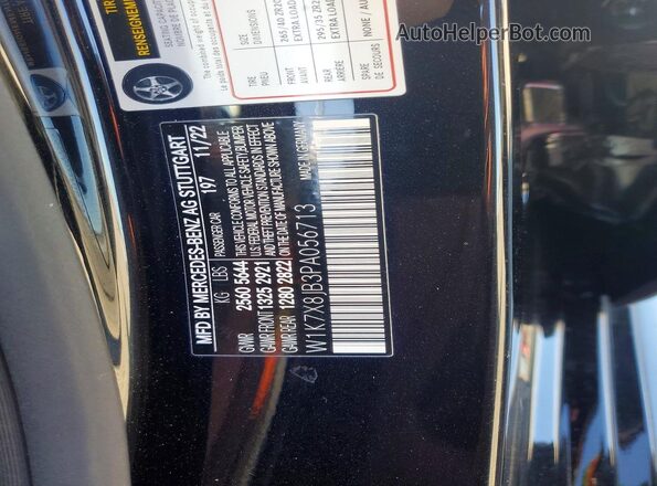 W1K7X8JB3PA056713 2023 MERCEDES-BENZ AMG Black Vista del compartimento del motor