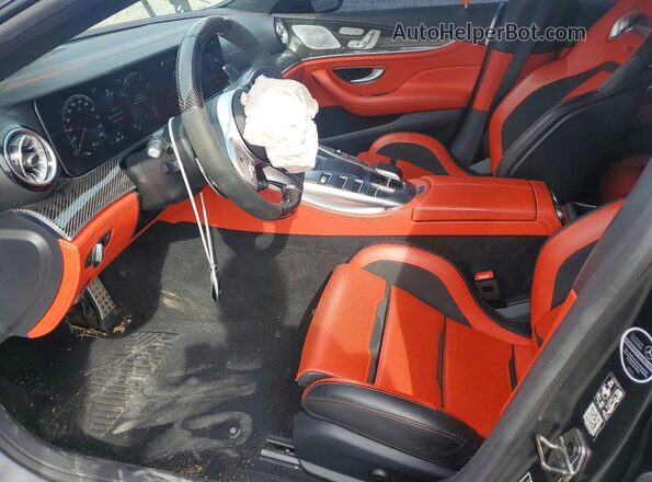 W1K7X8KB4MA040966 2021 MERCEDES-BENZ AMG Black Front interior view