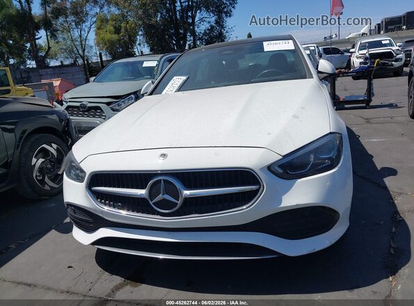 W1KAF4GB2RR189489 2024 MERCEDES-BENZ C-CLASS White Вид щитка приладів