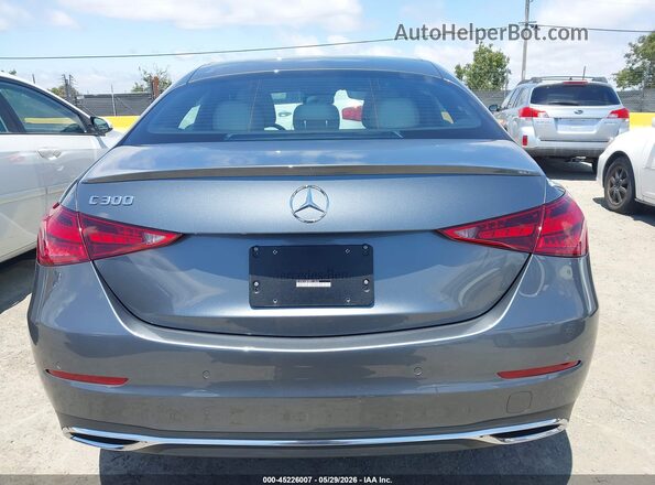 W1KAF4GB4RR213632 2024 MERCEDES-BENZ C-CLASS Gray 