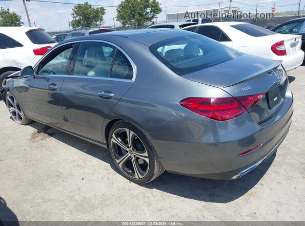 W1KAF4GB4RR213632 2024 MERCEDES-BENZ C-CLASS Gray Հետևի ձախ