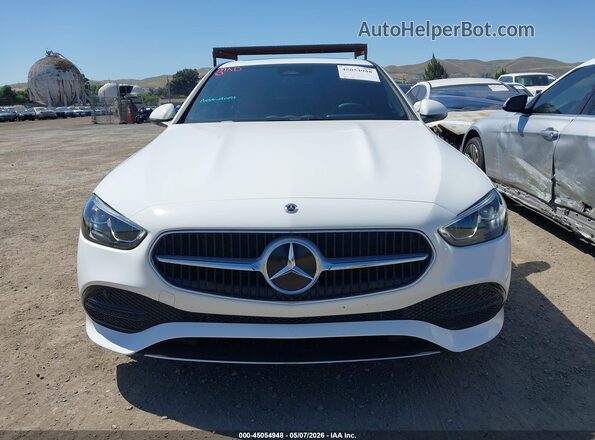 W1KAF4GB6SR240482 2025 MERCEDES-BENZ C-CLASS White 