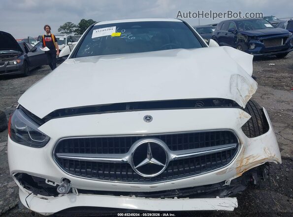 W1KAF4GB9RR237666 2024 MERCEDES-BENZ C-CLASS White Вид задньої частини салону