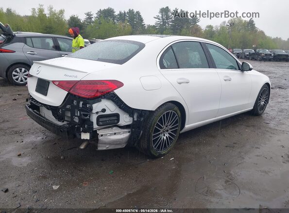 W1KAF4HB0PR095283 2023 MERCEDES-BENZ C-CLASS White Trasero derecho
