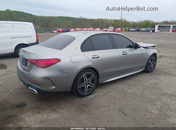 W1KAF4HB0PR123924 2023 MERCEDES-BENZ C-CLASS Gray უკანა მარჯვენა