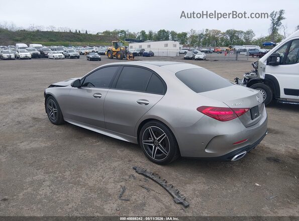 W1KAF4HB0PR123924 2023 MERCEDES-BENZ C-CLASS Gray უკანა მარცხენა