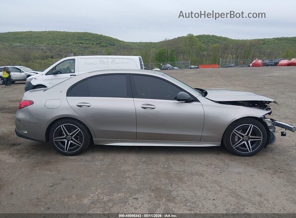 W1KAF4HB0PR123924 2023 MERCEDES-BENZ C-CLASS Gray უკანა სალონის ხედი