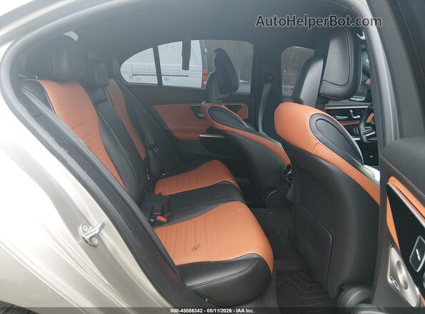 W1KAF4HB0PR123924 2023 MERCEDES-BENZ C-CLASS Gray VIN კოდის სტიკერის ხედი