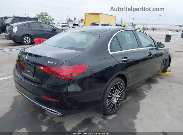 W1KAF4HB0RR231608 2024 MERCEDES-BENZ C-CLASS Black Trasero derecho