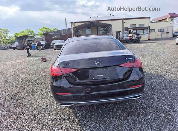 W1KAF4HB0SR241898 2025 MERCEDES-BENZ C Black Vista trasera