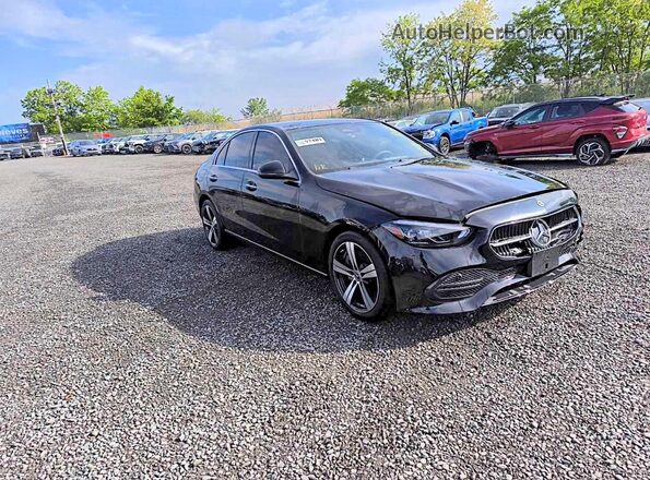 W1KAF4HB0SR241898 2025 MERCEDES-BENZ C Black Trasero derecho