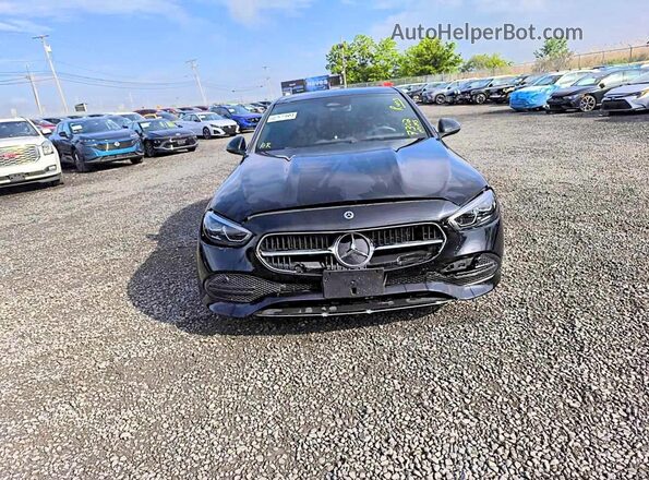 W1KAF4HB0SR241898 2025 MERCEDES-BENZ C Black Vista frontal
